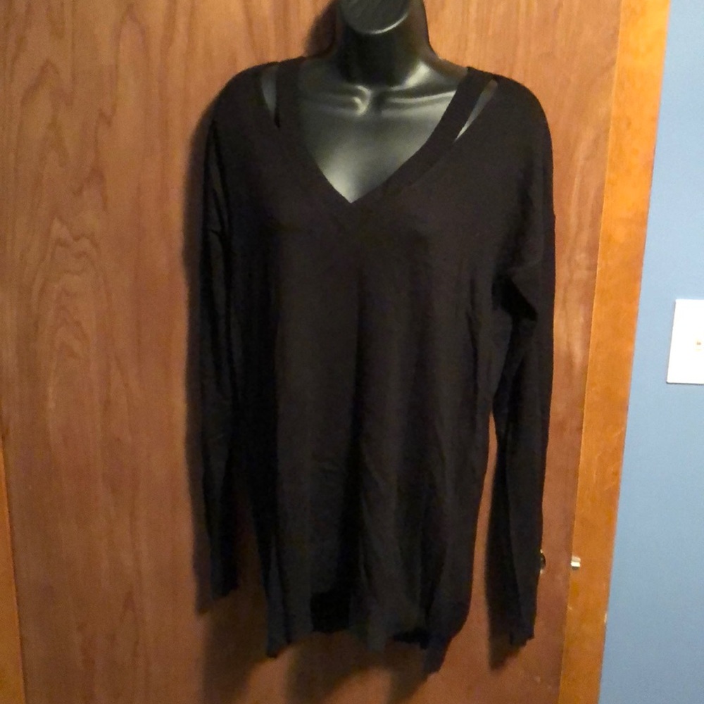 Soft black sweater